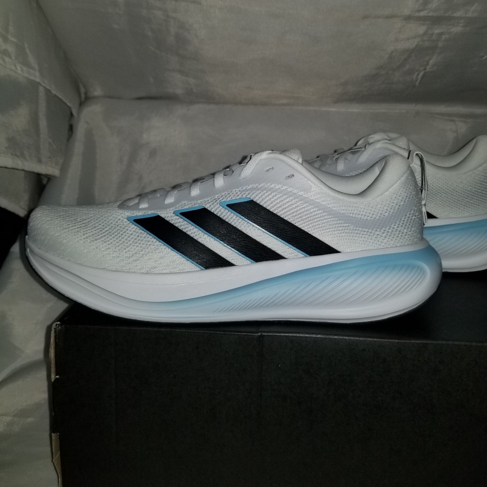 Adidas Response Pace W Women Size 9 White Excellent Cloudfoam Running Shoes - Picture 2 of 8